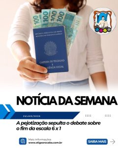 A pejotização sepulta o debate sobre o fim da escala 6 x 1